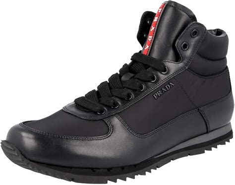 prada shoes sneakers price|prada leather high top sneakers.